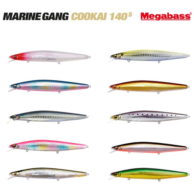Señuelo MEGABASS Marine Gang Cookai 140S