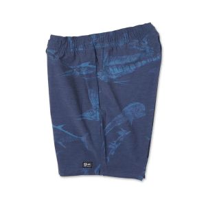 Pantalón Dockside Ewaist 18" Gyotaku Navy Pelagic