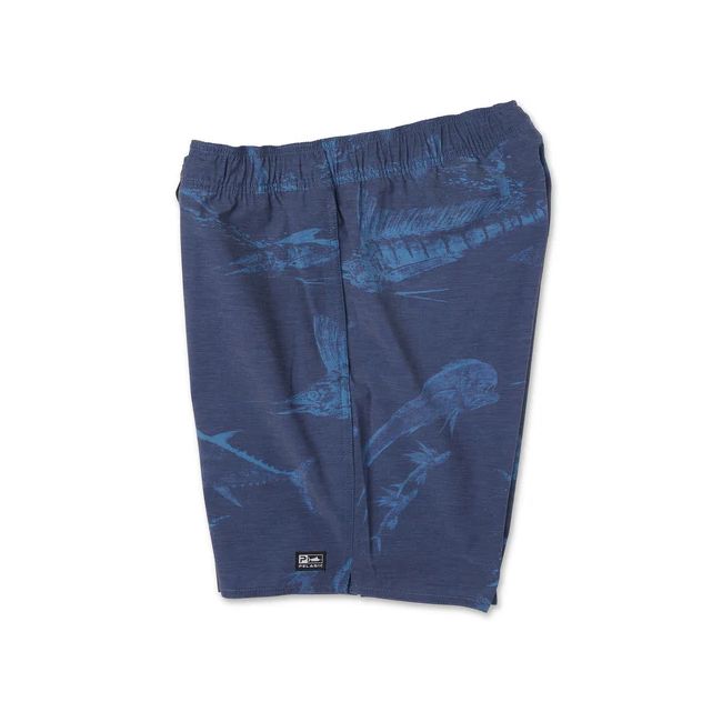 Pantalón Dockside Ewaist 18" Gyotaku Navy Pelagic