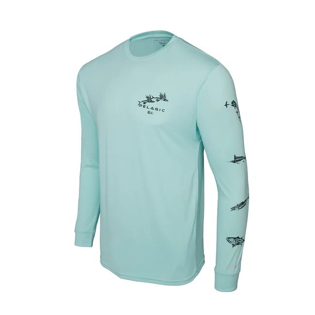 Camiseta Aquatek Gyotaku Tropic Pelagic