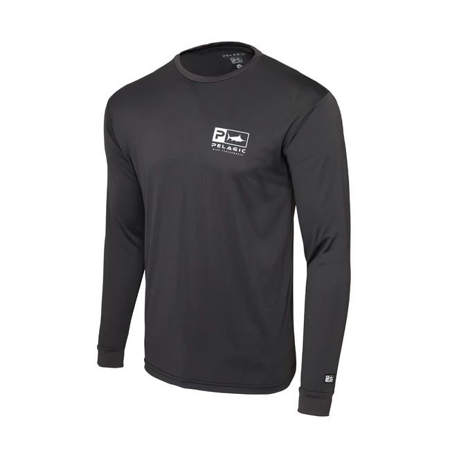 Camiseta Aquatek Goione Marlin Negro Pelagic