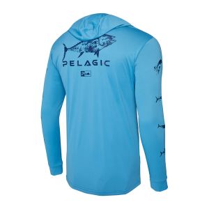 Camiseta Aquatek Hoodie Gyotaku Ocean Pelagic