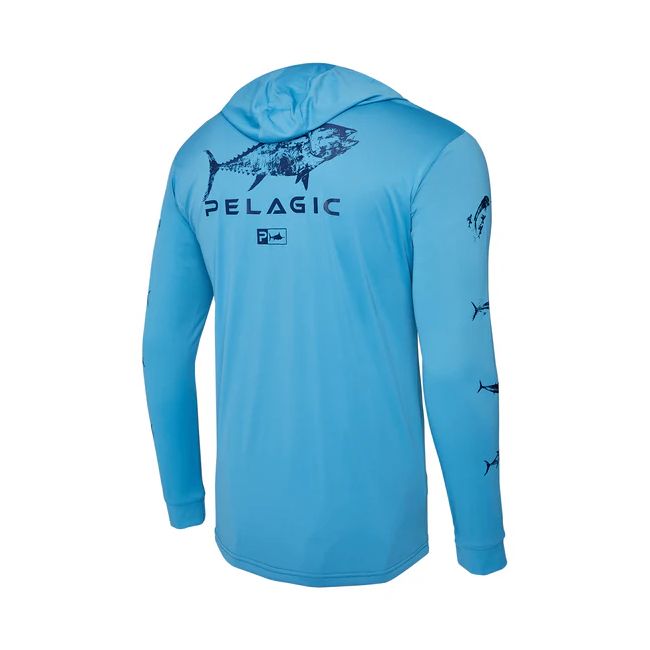 Camiseta Aquatek Hoodie Gyotaku Ocean Pelagic