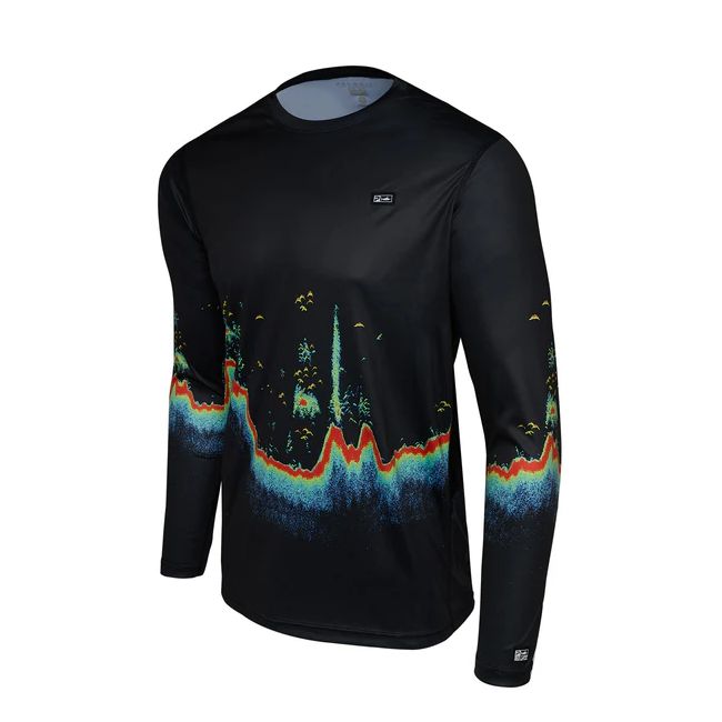 Camiseta Vaportek Sonar Negro Pelagic
