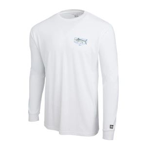 Camiseta Aquatek Marlin Mind Blanco Pelagic