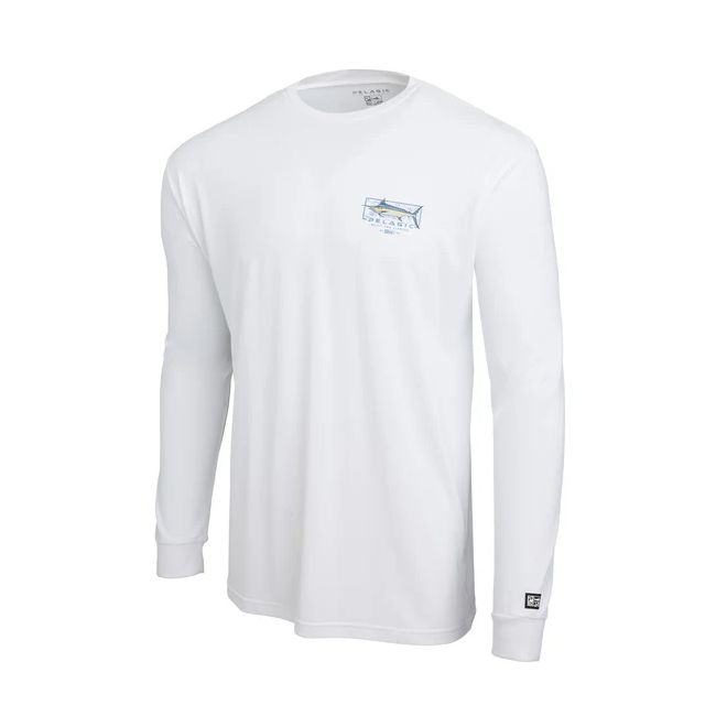 Camiseta Aquatek Marlin Mind Blanco Pelagic