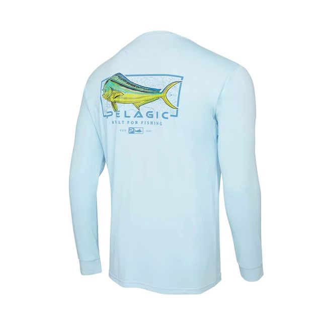 Camiseta Aquatek Mahi Mind Light Blue Pelagic