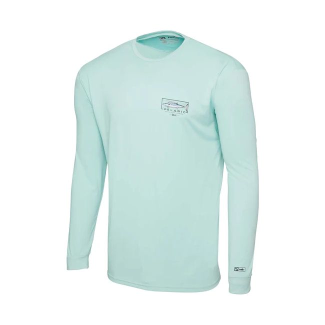 Camiseta Aquatek Wahoo Mind Turquesa Pelagic