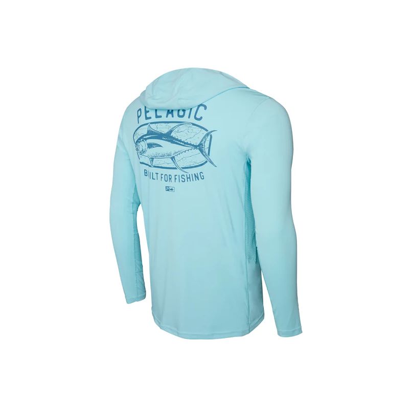 Camiseta Vaportek Hooded Map Fish Tahiti Pelagic