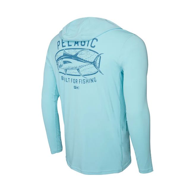 Camiseta Vaportek Hooded Map Fish Tahiti Pelagic
