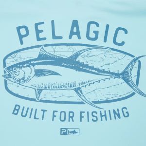 Camiseta Vaportek Hooded Map Fish Tahiti Pelagic