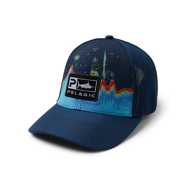 Gorra Sonar Low Pro Trucker Navy Pelagic