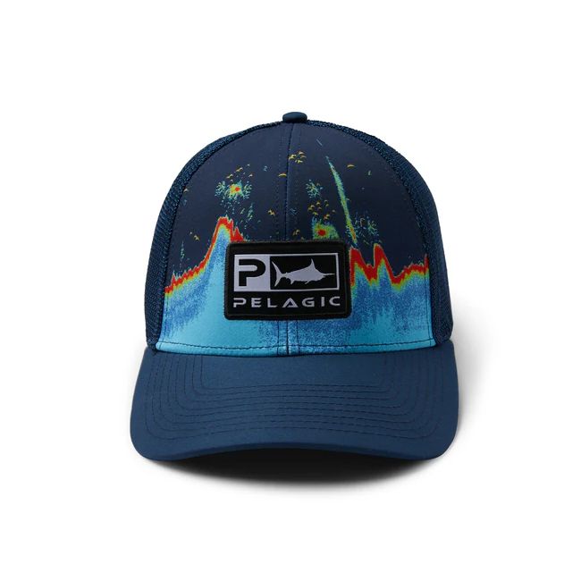 Gorra Sonar Low Pro Trucker Navy Pelagic