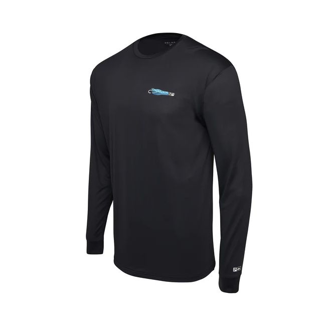 Camiseta Aquatek Built For Trollin Negro Pelagic