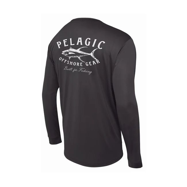 Camiseta Aquatek Tuna Trip Negro Pelagic