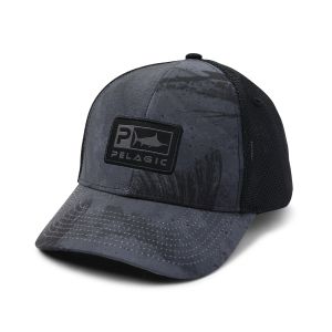 Gorra Open Seas Low Pro Trucker Carbon Pelagic