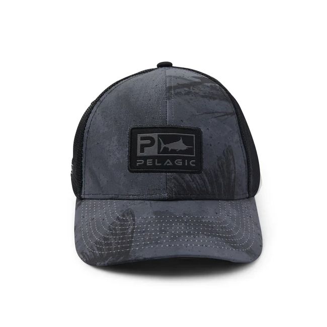 Gorra Open Seas Low Pro Trucker Carbon Pelagic