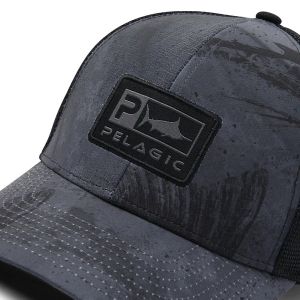 Gorra Open Seas Low Pro Trucker Carbon Pelagic