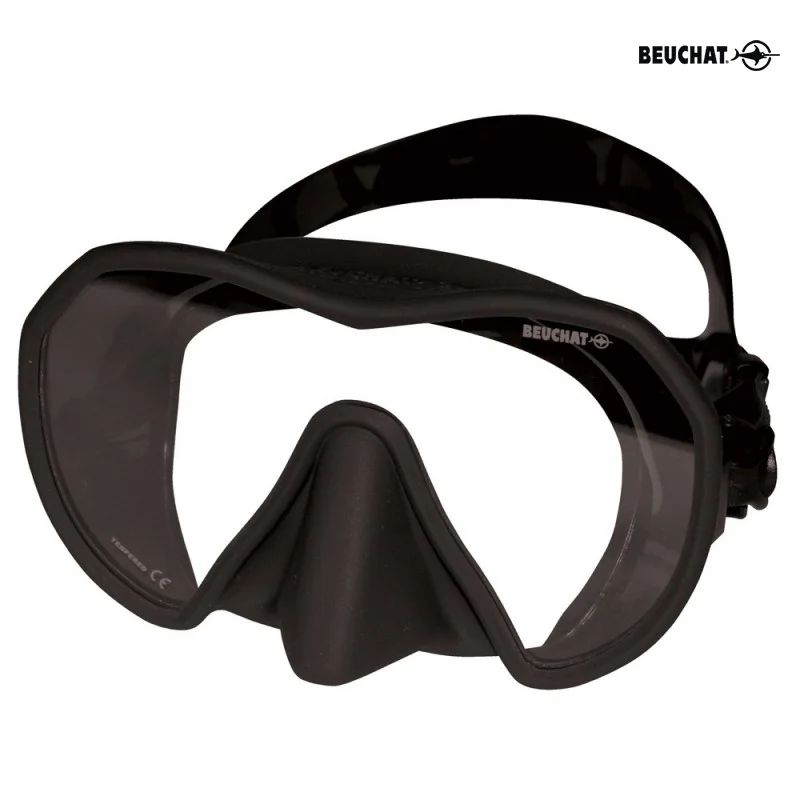 Gafas Buceo MAXLUX S Negro Beuchat