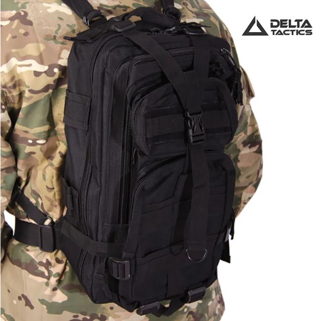 Mochila Combate Compact Negra DELTA TACTICS