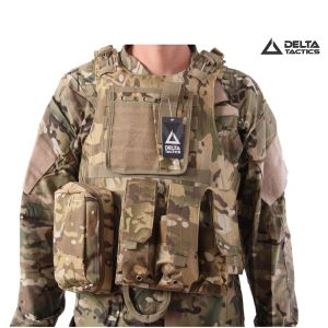 Chaleco Plate Carrier V07 Multicam Delta Tactics