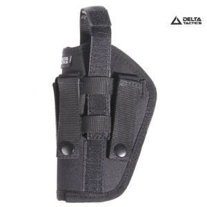 Pistolera Negra Ambidiestra para Molle DELTA TACTICS