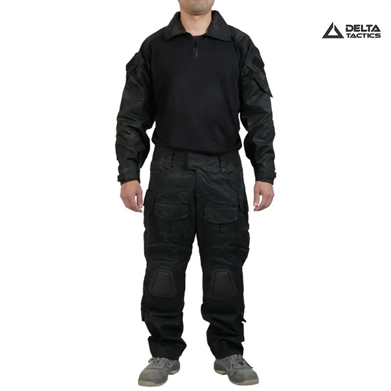 Uniforme Combate MTC Black DELTA TACTICS