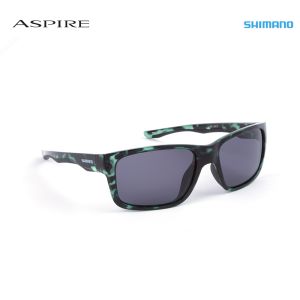 Gafas Shimano Aspire carey verde oscuro y gris oscuro