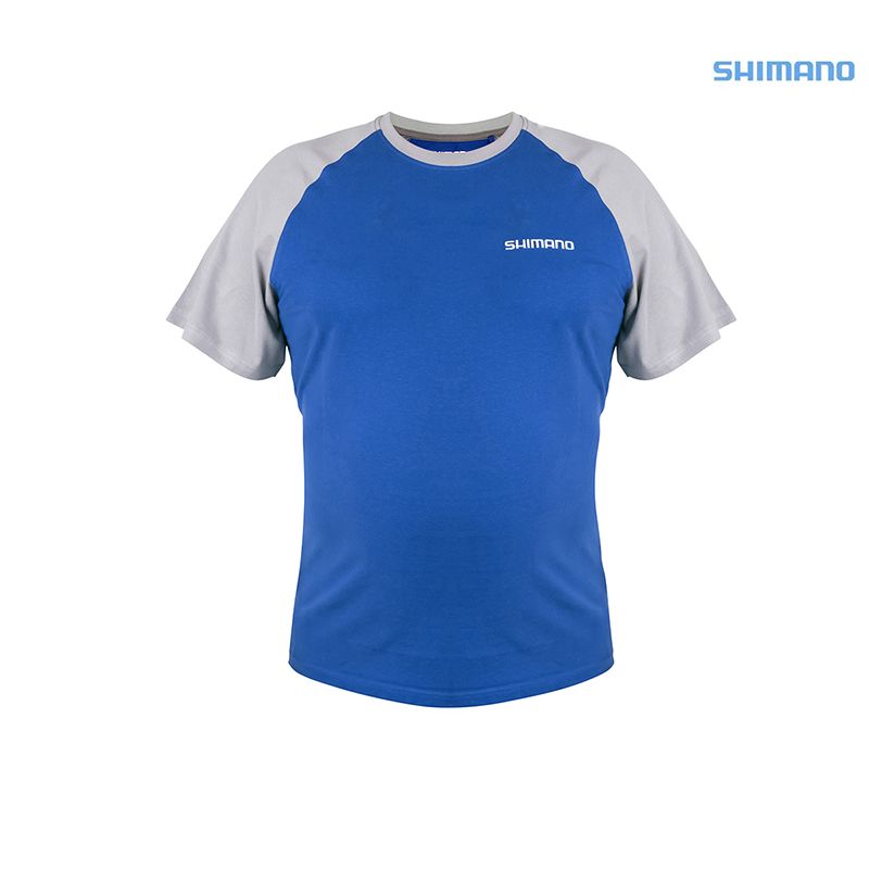 Camiseta manga corta azul SHIMANO