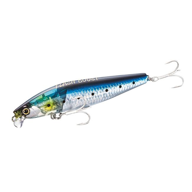 Señuelo EXSENCE Shallow Assasin 99F Flash Boost Shimano