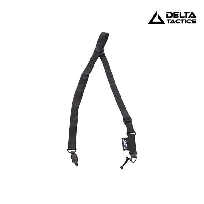 Correa Táctica Ajustable 2 Puntos Negra DELTA TACTICS