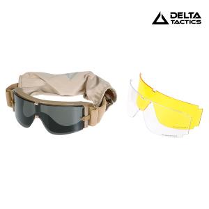 Gafas Pantalla Tan 3 Lentes 800 DELTA TACTICS