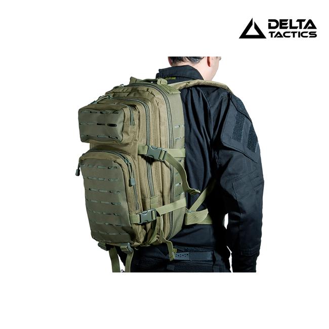 Mochila Combate Compact Corte Láser Woodland DELTA TACTICS