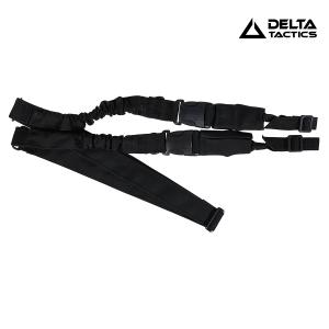 Correa Táctica Extracción Rápida 2 Puntos Negra DELTA TACTICS
