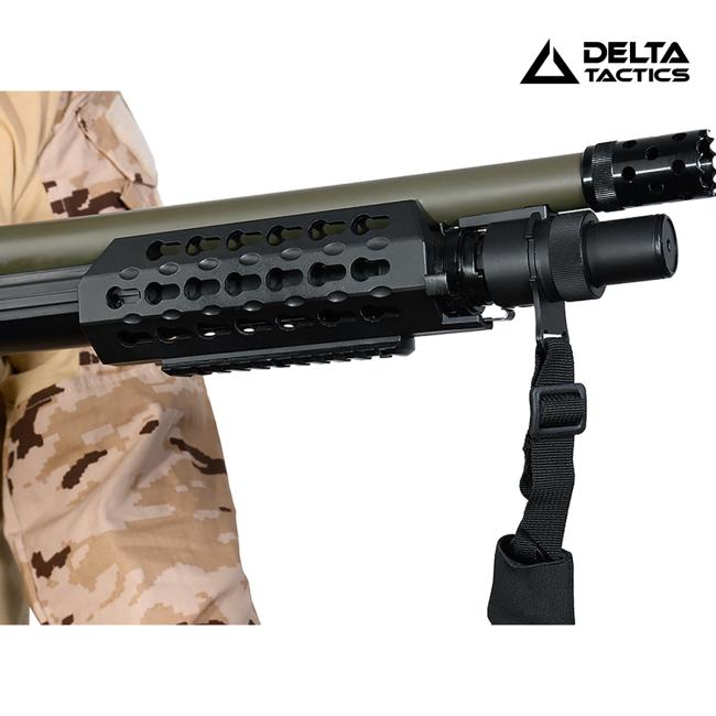 Correa Táctica Extracción Rápida 2 Puntos Negra DELTA TACTICS