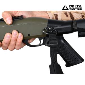 Correa Táctica Extracción Rápida 2 Puntos Negra DELTA TACTICS