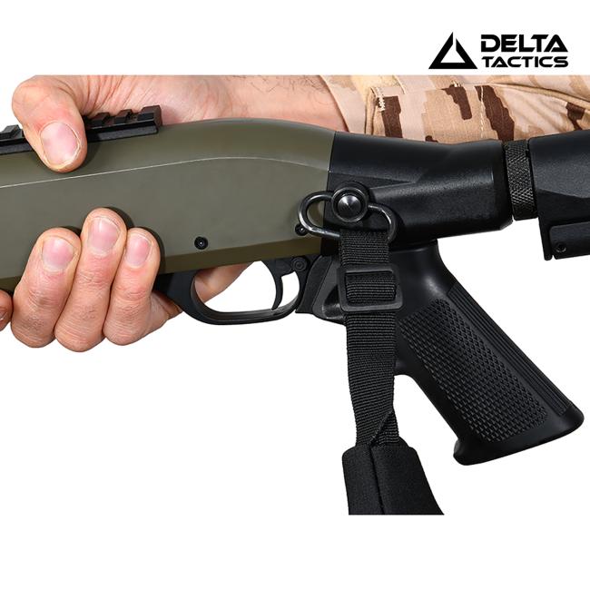 Correa Táctica Extracción Rápida 2 Puntos Negra DELTA TACTICS