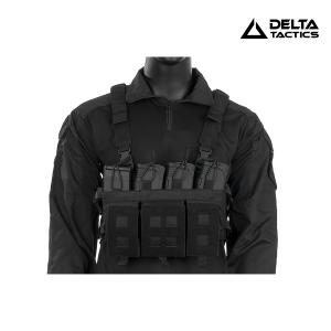 Chaleco Táctico FORCE MK2 Negro DELTA TACTICS
