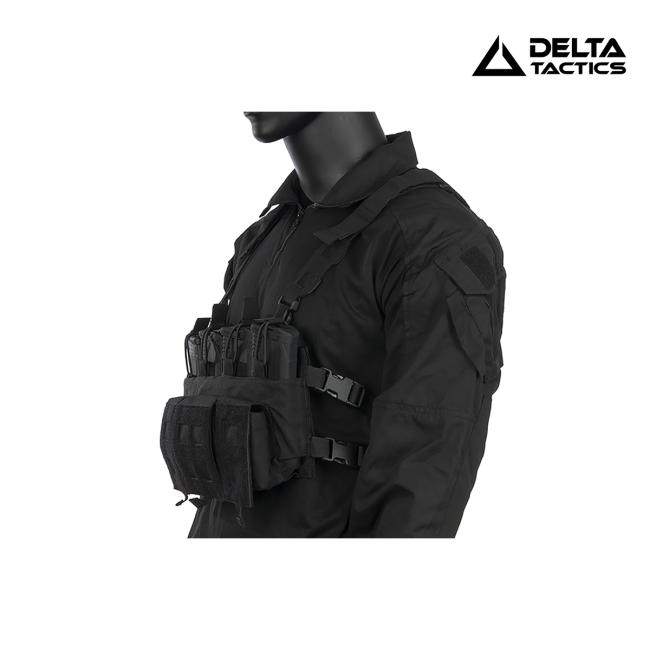 Chaleco Táctico FORCE MK2 Negro DELTA TACTICS