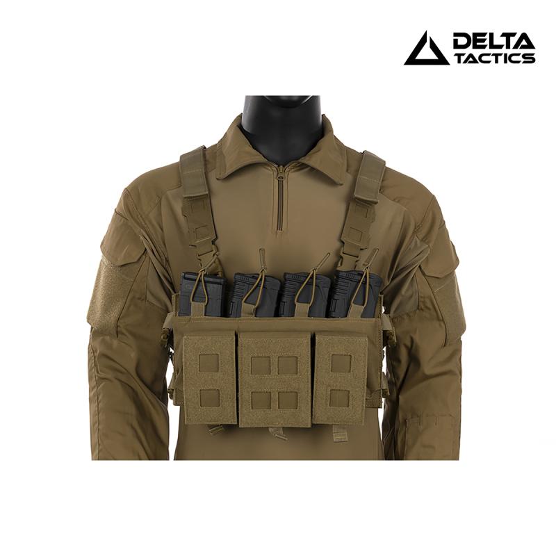 Chaleco Táctico FORCE MK2 Coyote DELTA TACTICS