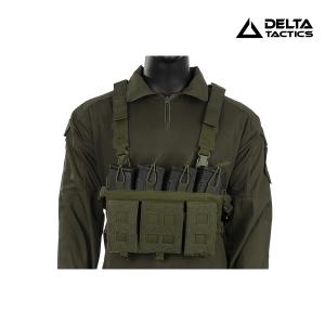Chaleco Táctico FORCE MK2 Oliva DELTA TACTICS