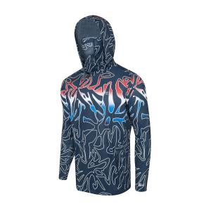 Camiseta Vaportek Capucha Sonar Navy Pelagic