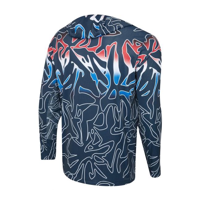 Camiseta Vaportek Capucha Sonar Navy Pelagic
