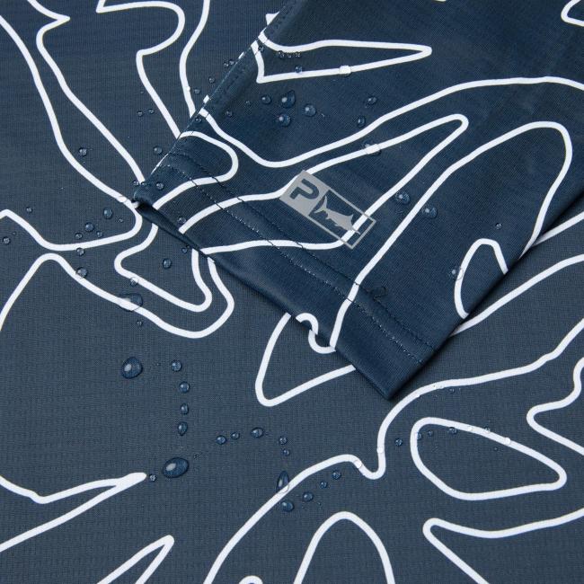 Camiseta Vaportek Capucha Sonar Navy Pelagic