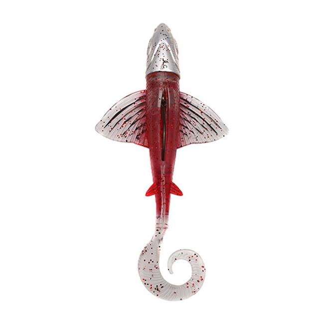 Vinilo Fly 170mm 150g montado JLC - Color: Rojo - Peso: 150gr - Longitud: 170mm