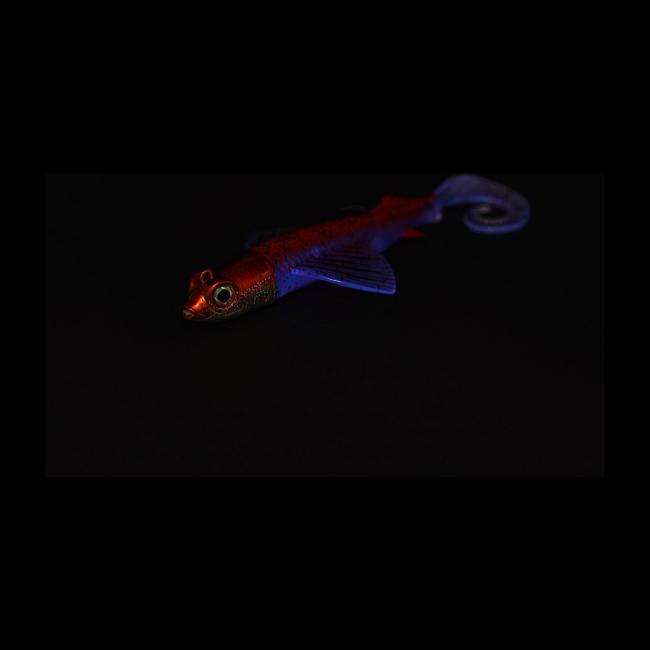 Vinilo Fly 170mm 150g montado JLC - Color: Rojo - Peso: 150gr - Longitud: 170mm