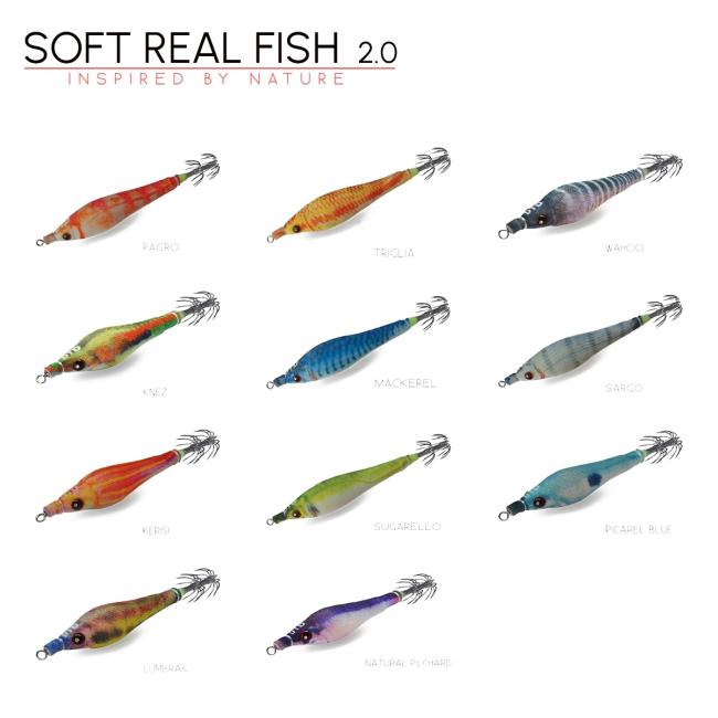 Jibionera Blanda REAL FISH 2.0 DTD