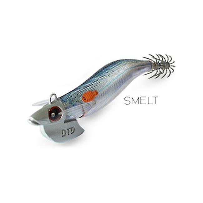 Jibionera Egi REAL FISH 3.0 TIP RUN DTD - Color: Smelt - Peso: 30gr - Longitud: 96mm