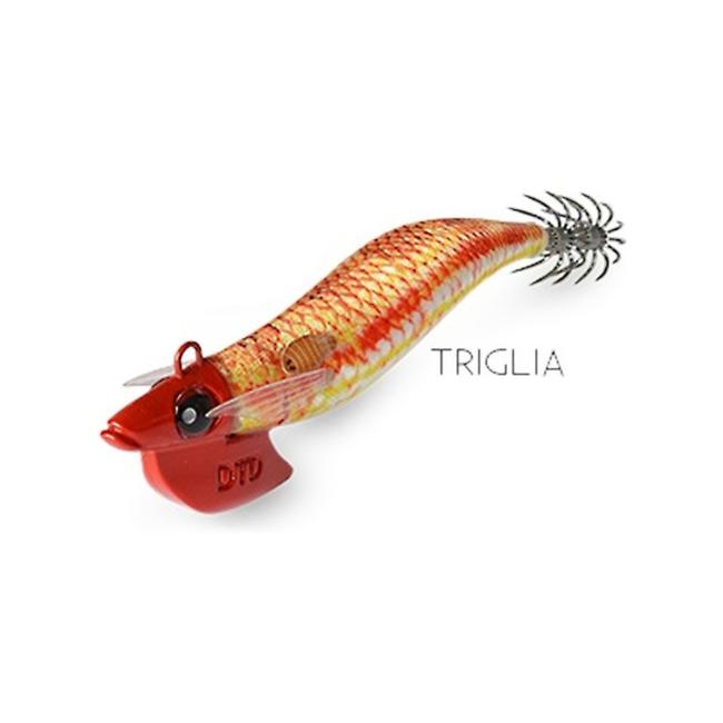 Jibionera Egi REAL FISH 3.0 TIP RUN DTD - Color: Triglia - Peso: 30gr - Longitud: 96mm
