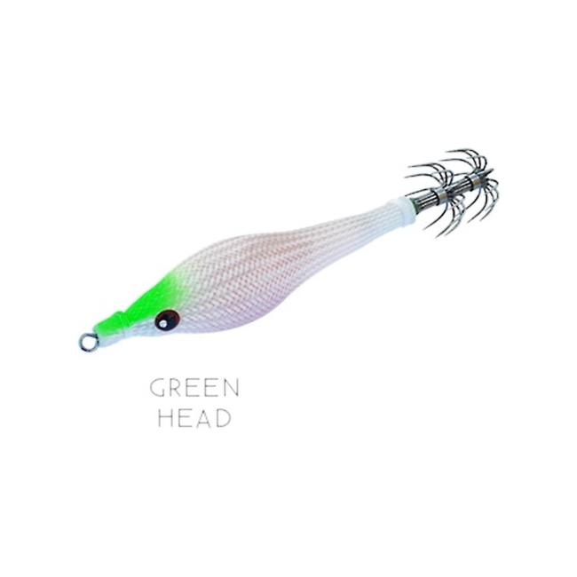 Jibionera Blanda RED DEVIL 1.5 DTD - Color: Verde - Peso: 3.2gr - Longitud: 55mm